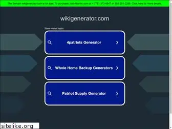 wikigenerator.com