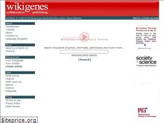 wikigenes.org