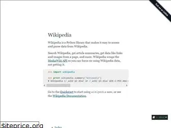 wikipedia.readthedocs.io