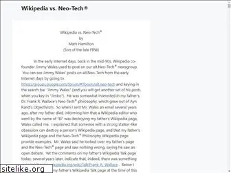 wikipediavsneo-tech.com