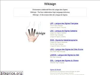 wikisign.org