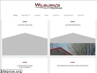 wilburnscustom.com