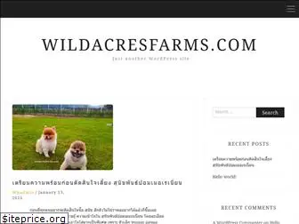 wildacresfarms.com