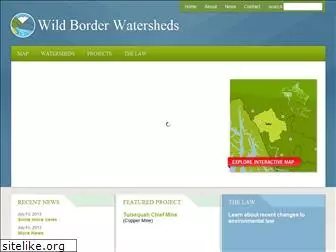 wildborderwatersheds.org