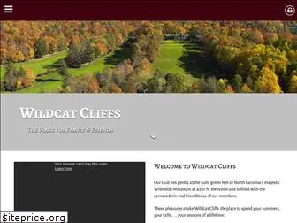 wildcatcliffscountryclub.com