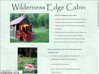 wildernessedgecabin.com