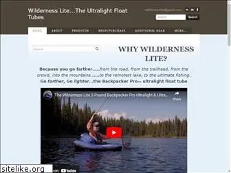 wildernesslitefloattubes.com