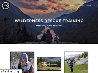 wildernessrescuetraining.com