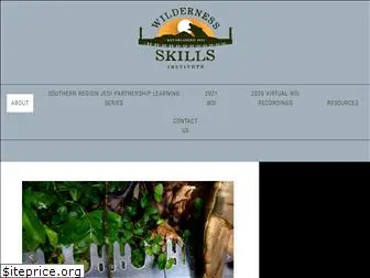 wildernessskillsinstitute.org