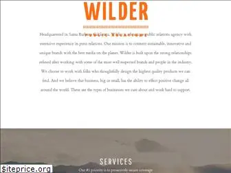 wilderpr.com