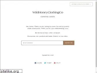 wildhoneyclothingco.com
