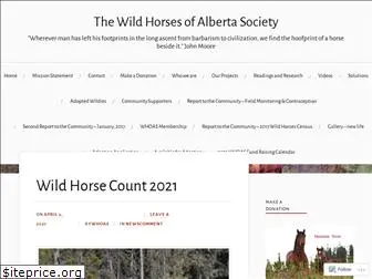 wildhorsesofalberta.com