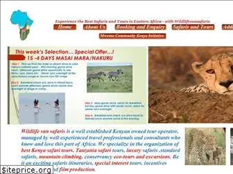 wildlifesunsafaris.com