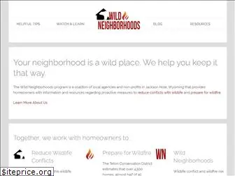 wildneighborhoods.org