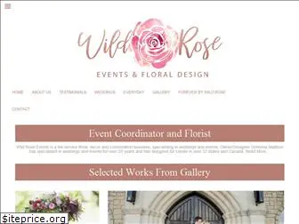 wildroseevents.com