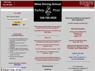 wilesdrivingschool.com