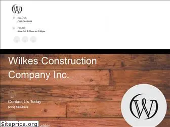 wilkesconstructioncompany.com