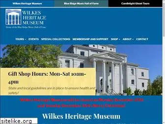 wilkesheritagemuseum.com