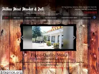 wilkesmeatmarketanddeli.com