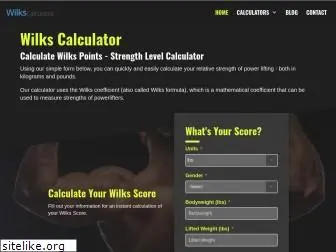 wilkscalculator.com