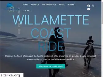 willamettecoastride.com