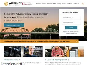 willamettecommunitybank.com