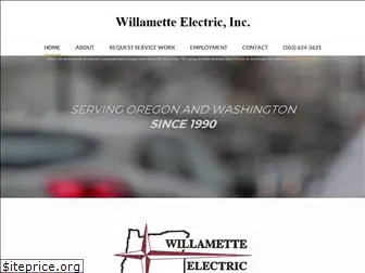 willametteelectric.com