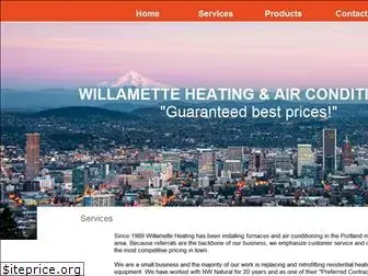 willametteheating.com