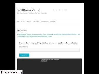 willbakermusic.com