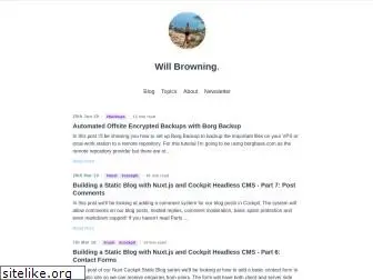 www.willbrowning.me