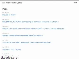 willcodeforcoffee.com