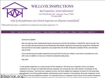 willcoxinspections.com