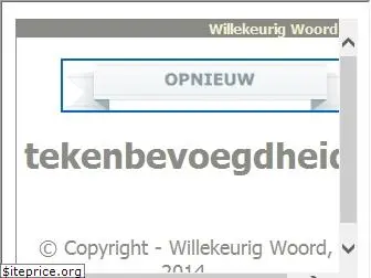 willekeurigwoord.nl