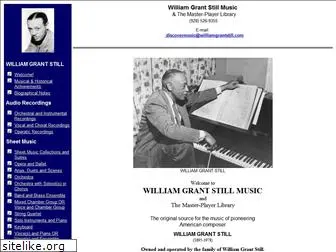 williamgrantstillmusic.com