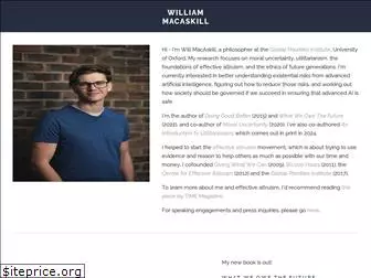 williammacaskill.com
