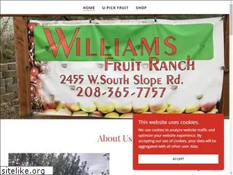 williamsfruitranch.com