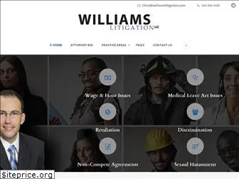 williamslitigation.com
