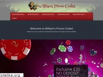 williamspromocodes.co.uk