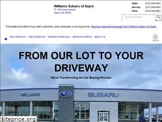 williamssubaruofsayre.com