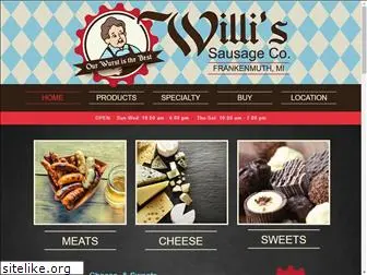 willissausages.com