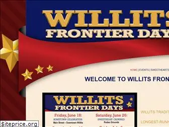 willitsfrontierdays.com