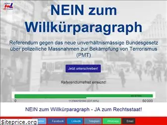 willkuerparagraph.ch