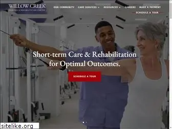 willowcreekrehab.com