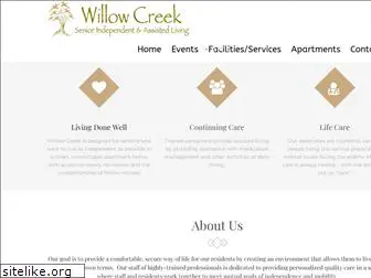 willowcreekseniorliving.com
