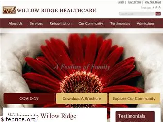 willowridgecare.com