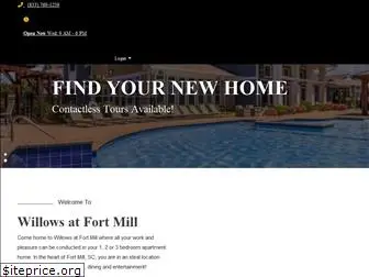 willowsatfortmill.com