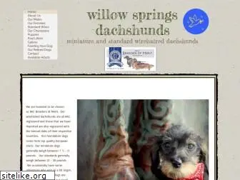 willowspringsdachshunds.com