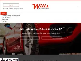 willsautosmog.com