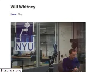 willwhitney.com