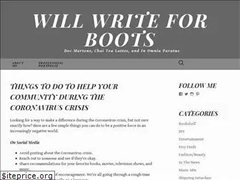 willwriteforboots.wordpress.com
